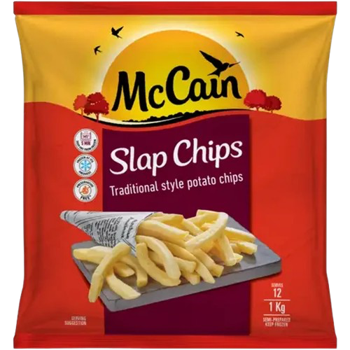 McCain Potato Slap Chips 1kg